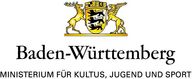 Hauptsponsor Ministerium für Kultus, Jugend und Sport Baden-Württemberg