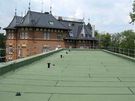 Flachdach des Südflügels der Evangelischen Akademie Bad Boll (Foto: Kraus)